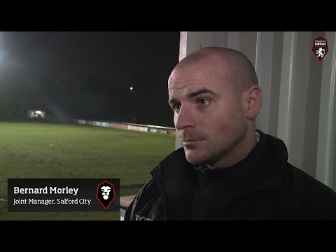 Salford City 2-0 Buxton - Bernard Morley post-match interview 23.01.16