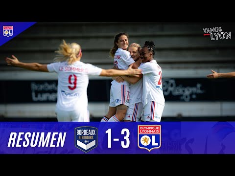 RESUMEN: Bordeaux 1-3 Olympique Lyonnais (D1 Arkema 2022/23 - J5)