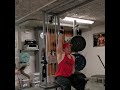 One-Arm Overhead Triceps Press 30kg 3x8 reps