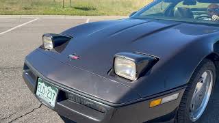 1989 Chevrolet Corvette Functioning Hideaway Headlights