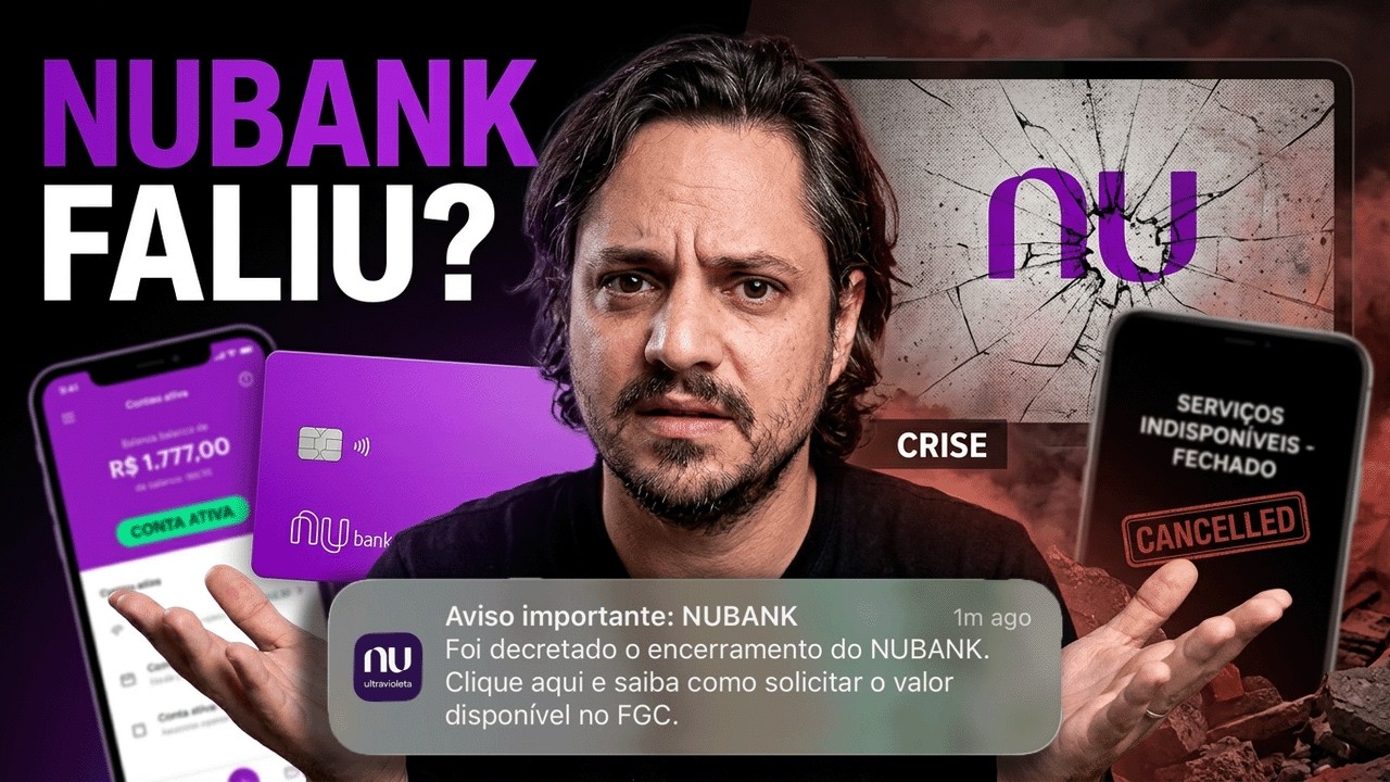 TIRE SEU DINHEIRO DO NUBANK URGENTE!