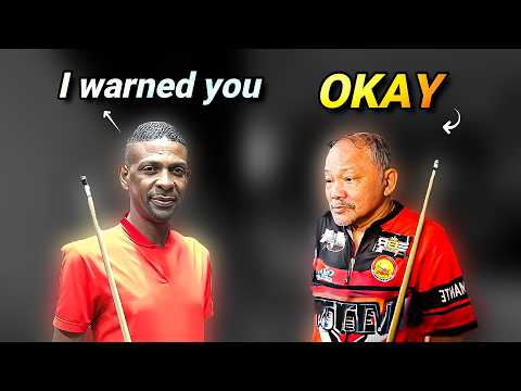 Dominican’s No.1 Player Thinks He Can Outsmart Efren Reyes | Crazy Ending!