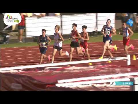 3000m [M], FINALE, Sven Franjković - Europski olimpijski festival mladih 2023