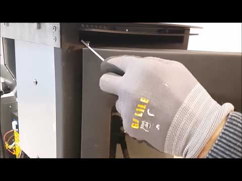 Nemaxx Pelletofen - Türe ausbauen - P6, P9, P12