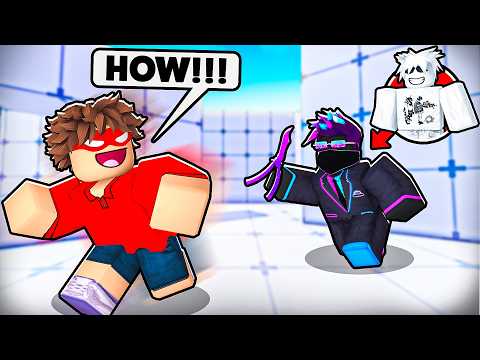 I hired the #1 knife pro to SECRETLY 1V1 MY FRIEND in Roblox Rivals!