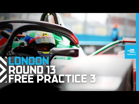 フォーミュラE ロンドンE-PRIX フリープラクティス3のフル配信動画
