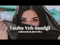 Tauba Yeh Sadgi Chehre Pe Tazgi Slowed Reverb Udit Narayan Us Chand Ka Mukabla Song Lofi