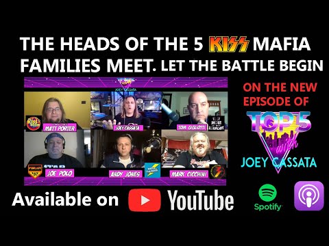 "KISS DEEP CUTS" - Featuring Members of the KISS Podcast Families - Top 5 with Joey Cassata