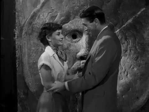 The Mouth of Truth---Gregory Peck and Audrey Hepburn