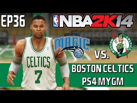 NBA 2K14 PS4 MyGM Mode: Boston Celtics - A 3pt Shootout in Game 1 [Y3R1G1 EP36]