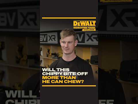 Will this chippy bite off more than he can chew?