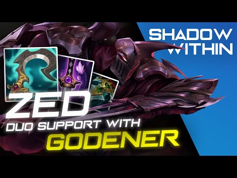 Zed support in diamond! TRIO QUEUE? con Godener7 e Gabbissimo - League of Legends highlights