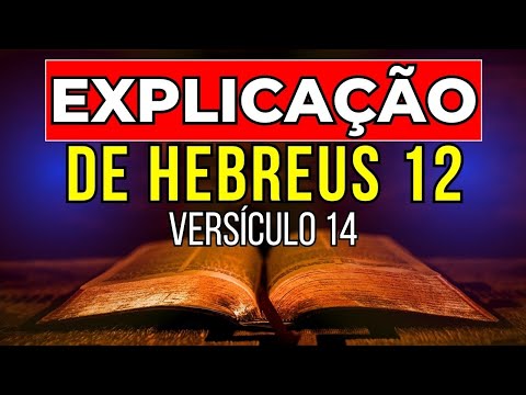 VERY STRONG!! EXPLANATION OF HEBREWS 12 VERSE 14 (Bible Study)