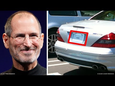 Por Qué El Auto De Steve Jobs No Tenía Matrícula