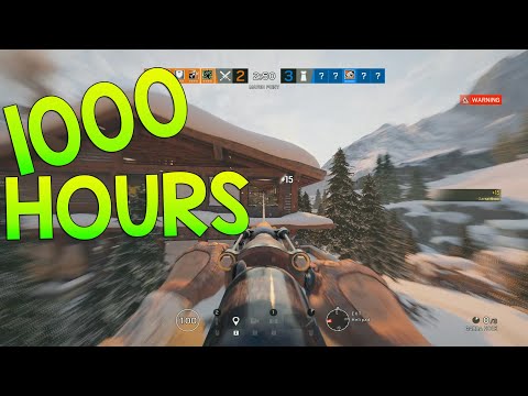 What 1000 HOURS of AMARU Experience Looks Like - Rainbow Six Siege