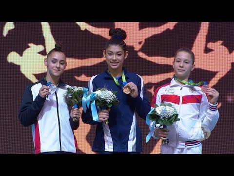 2019 Artistic Junior Worlds – Apparatus Finals, Day 1 – The Winners !