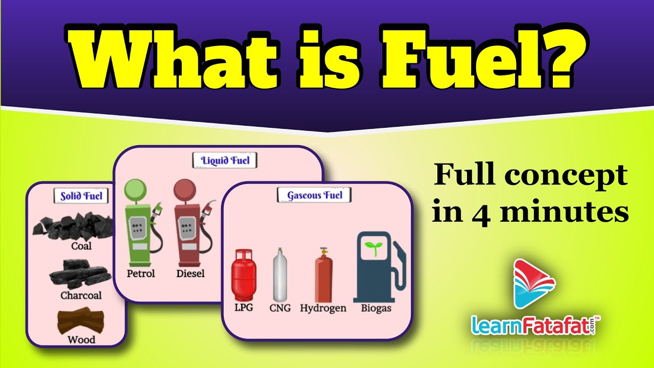 Class 8 Science Combustion and Flame - What is Fuel? - LearnFatafat