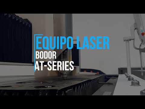 Laser Bodor AT-SERIE- Mesa de corte mas cabezal rotativo. TEDIT