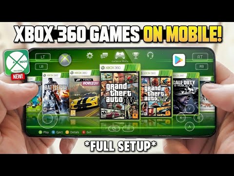 🚀 Real Xbox 360 Games on MOBILE! AX360e Massive Update | Full Setup Guide & Performance Test