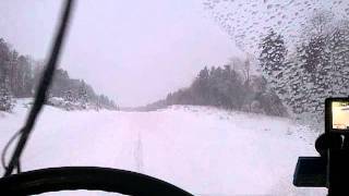 arron tippin-prisoner of the highway -Rolling through the snow.