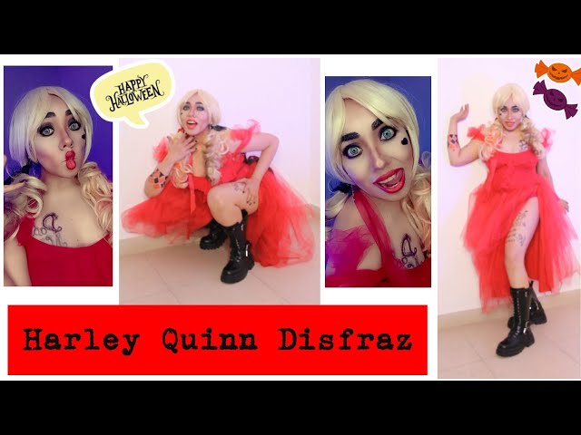 Vídeo relacionado con Oyria Accesorios de Cosplay de Anime, Cosplay de Suicidio de Halloween, Quinn Harley Suicide Squad, Peluca, Pulsera, cinturón, Collar, Accesorios, animación de Juegos, Juego de Roles, Solo Funda