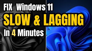 How To Fix Windows 11 Lagging and Slow Problem [Quick Fix] 2025