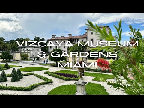 Miami's must-see: Vizcaya Museum & Gardens |4k tour|