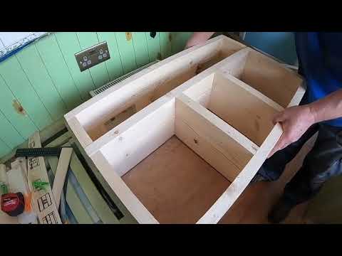 VLOG 74, Narrowboat Fit Out -   DINETTE BEDS AND PLATFORM. Part 2