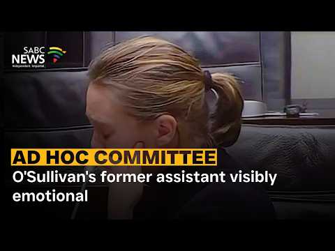 Ad Hoc Committee | O'Sullivan's former assistant visibly emotional
