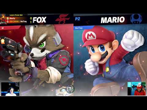 UnityC Smash Bi-Weekly 12: GO | KoS | NoTag (Mario) vs Martz (Fox) (Losers Finals)