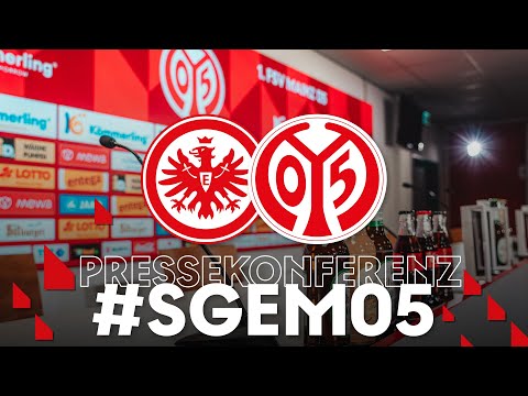 The press conference before the match in Frankfurt | #SGEM05 | #05ertv | 2025/26 season