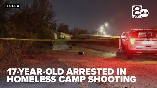 17-year-old arrested in double shooting west of Downtown Tulsa