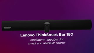 Lenovo ThinkSmart Bar 180 Product Tour