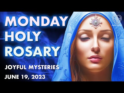 MONDAY HOLY ROSARY • Joyful Mysteries • Pray Today • June 19 • (Updated) VIRTUAL | HALF HEART