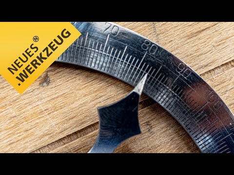 Analogen Winkelmesser (nicht digital) restaurieren | NEUES.WERKZEUG
