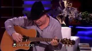 Garth Brooks &quot; Mom &quot;performs live on The Ellen Show Man Against Machine