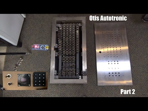 Otis Autotronic Annunciator Project Part 2 - Custom Microcontroller System