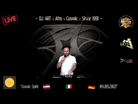 DJ ART Afro Cosmic Live Stream 04.09.2021