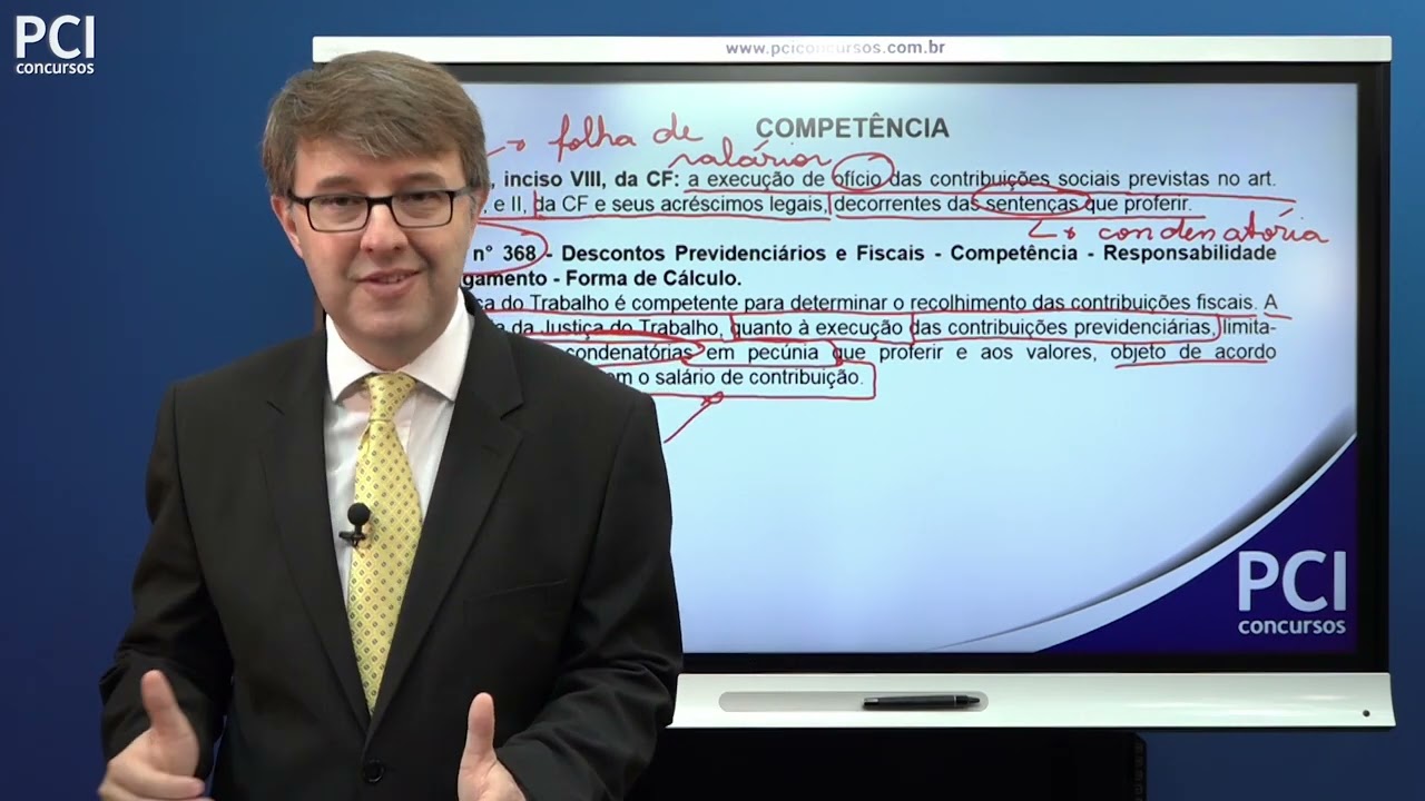 Aula 10 - Competência da Justiça do Trabalho - Parte V