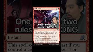 The Oracle for this card is WRONG #mtg