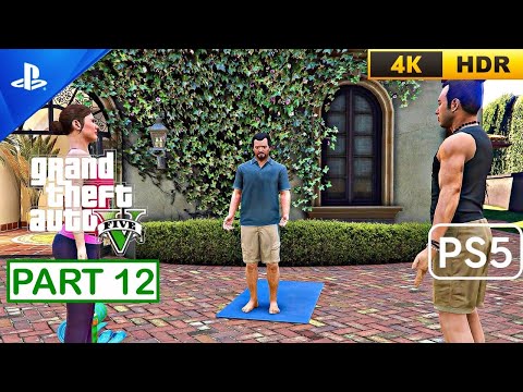 GTA V PS5 - Gameplay Walkthrough (60FPS 4K HDR) Part 12 No Commentary