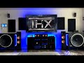 Classic THX Intro With Insane BASS Crazy 16 Speaker Sound System With 2 33 Subs