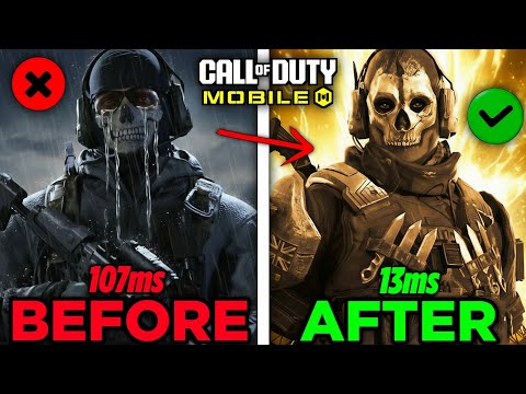 HOW TO INSTANTLY FIX LAG & GET LOW PING IN COD MOBILE! [NEW APP]