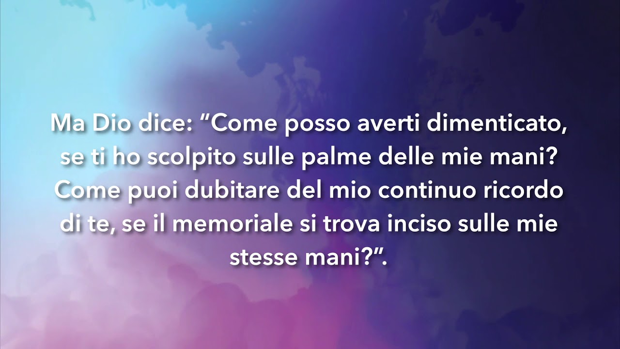 Meditazione Calendario "Parole di Vita" del 20 Agosto 2019