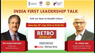 Leadership Talk with Shri Anand Mahindra, Chairman, Mahindra Group