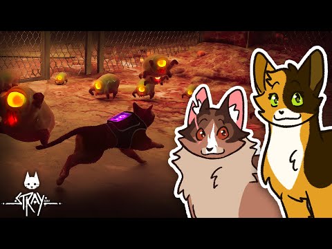 Tiny Monsters Want to EAT ME in This Cat Game | Stray ft. @Sunnyfall #3
