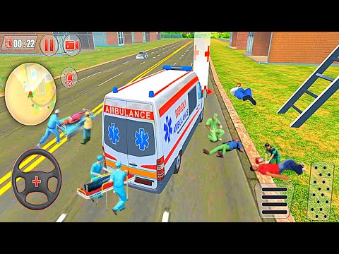 Ambulance Robot Car Transform - Emergency Robot City Rescue Simulator - Android Gameplay