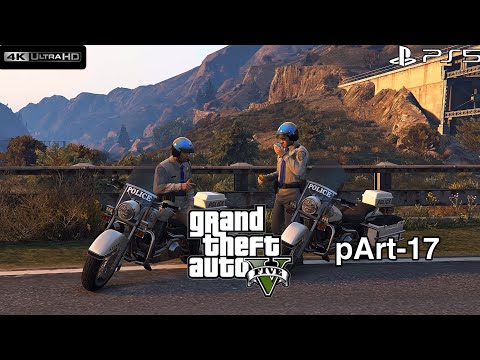 GTA 5 | PS5 Gameplay walkthrough Part-17| Next Gen version| FIDELITY MODE | RAY TRACING | 4K-HDR NEW