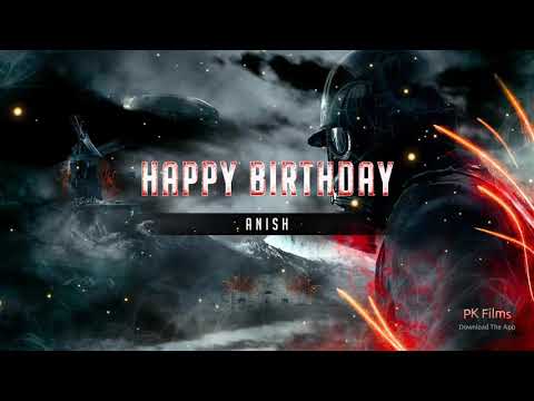 Advance Happy Birthday to you Anish