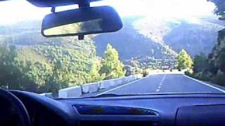 [Relax driving on a lost road @ bmw 7 e38] 725 @ 180hp with rare Active Steering